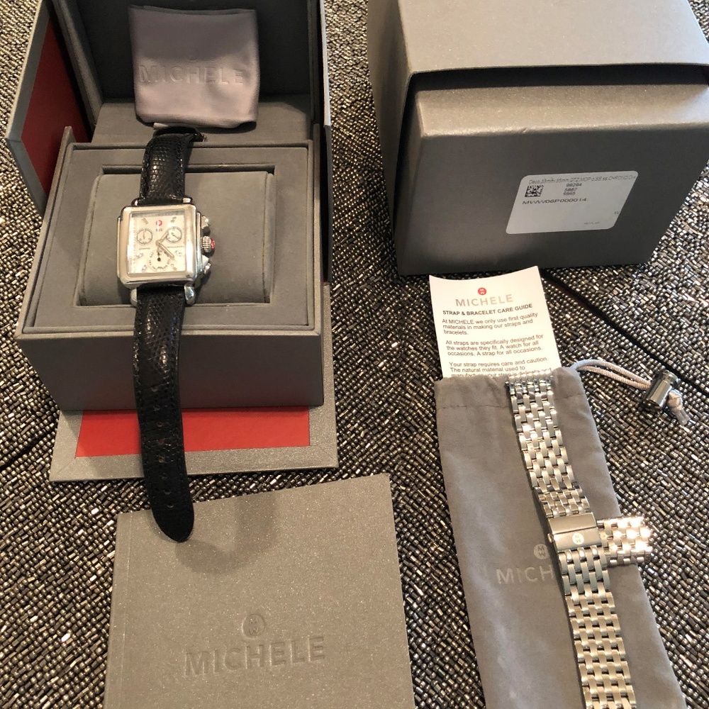 Michele Deco Day Watch. 2 Bands!